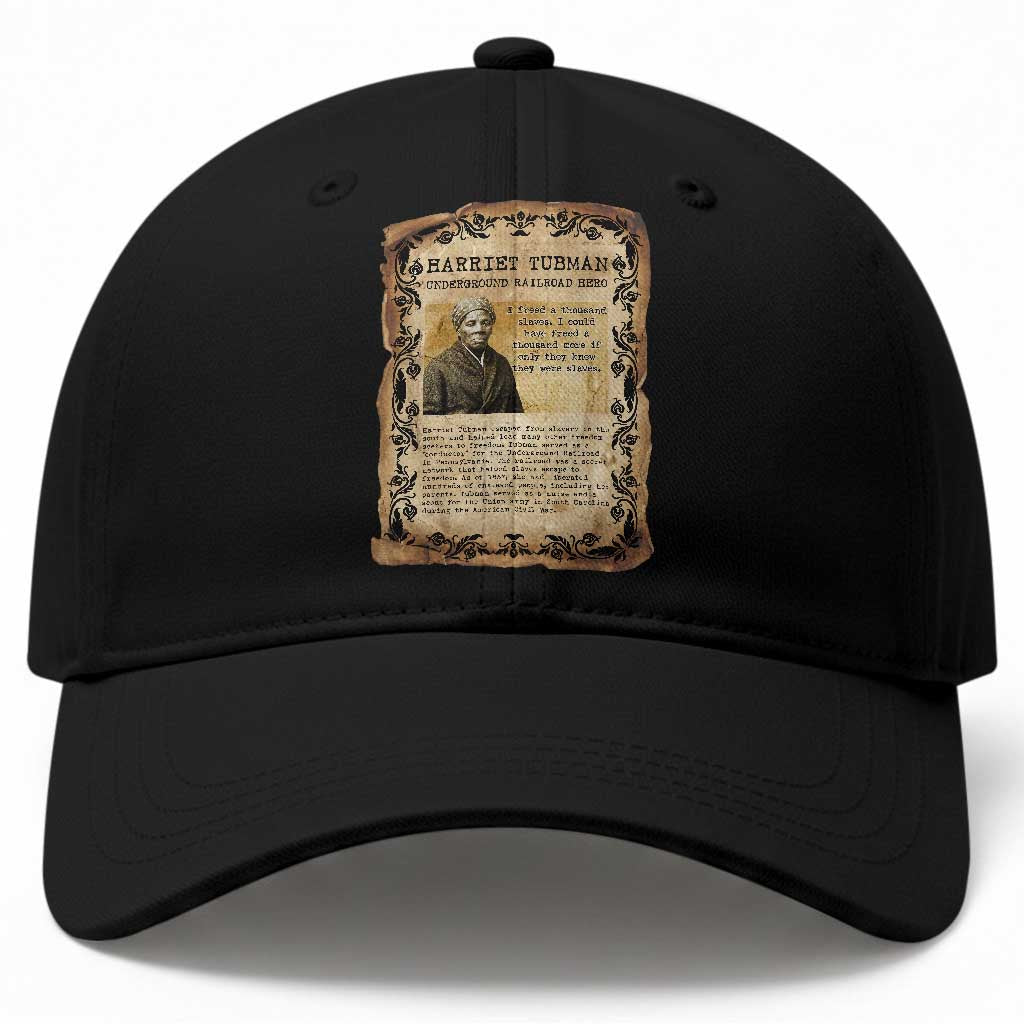 Harriet Tubman Baseball Cap Womens History Month Gift TS12 Print Your Wear