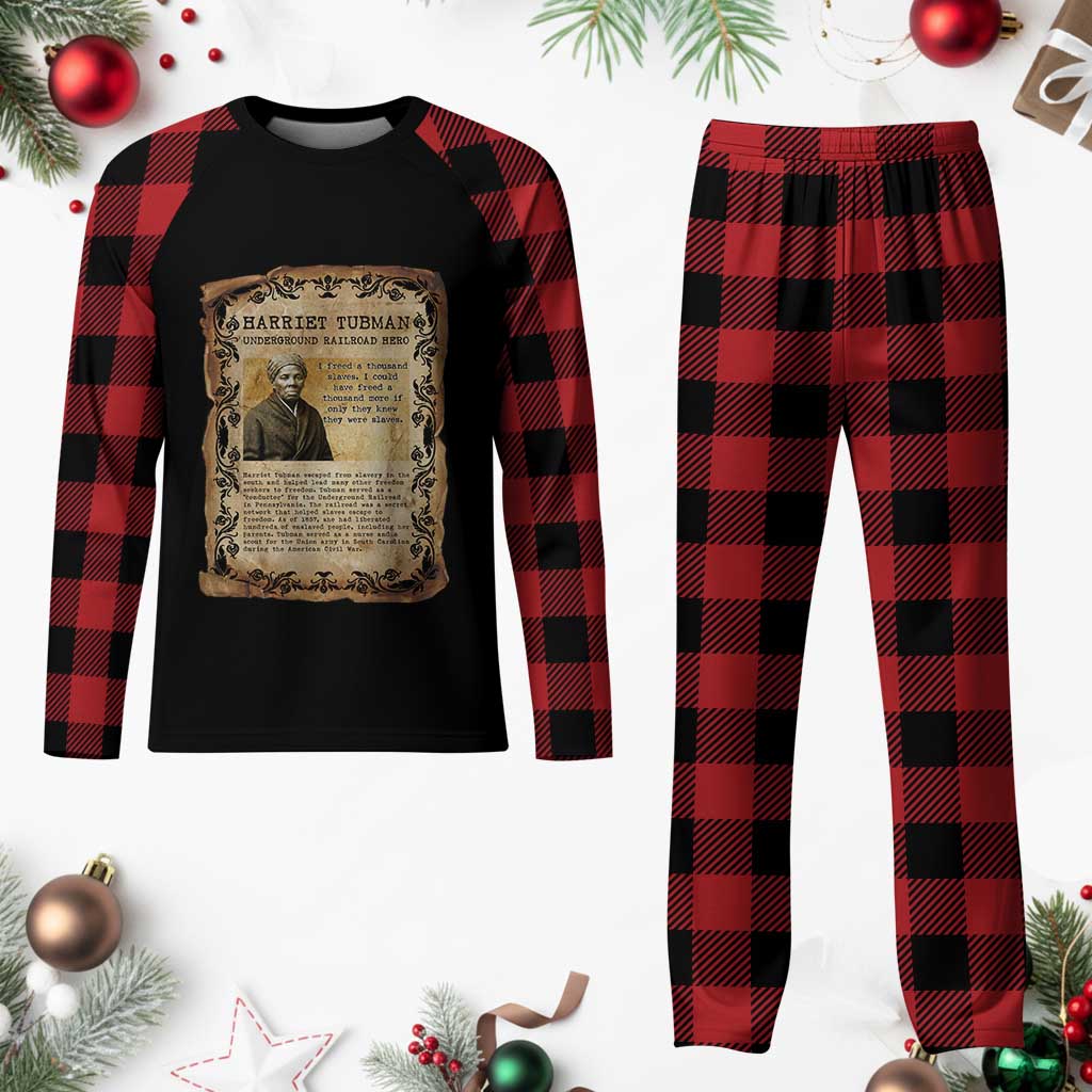 Harriet Tubman Plaid Pajama Set Womens History Month Gift TS12 Buffalo Plaid Print Your Wear