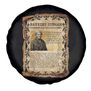 Harriet Tubman Spare Tire Cover Womens History Month Gift TS12 Print Your Wear