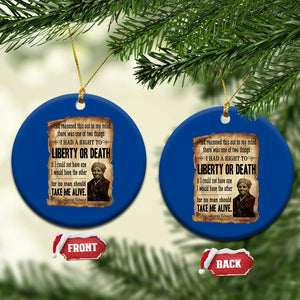 Harriet Tubman Ceramic Ornament Liberty Or Death Black History Legacy TS12 1pc Blue Print Your Wear