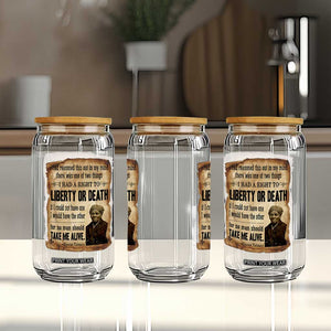 Harriet Tubman Glass Can Liberty Or Death Black History Legacy TS12 Print Your Wear