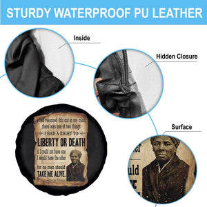Harriet Tubman Spare Tire Cover Liberty Or Death Black History Legacy TS12 Print Your Wear
