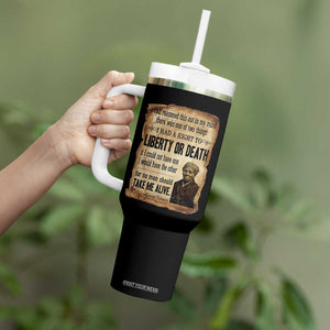 Harriet Tubman Tumbler With Handle Liberty Or Death Black History Legacy TS12 Print Your Wear