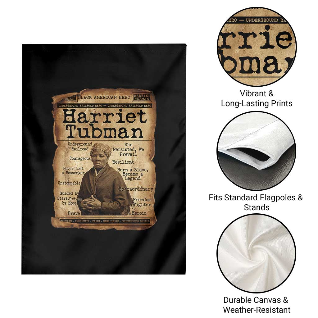 The Underground Railroad Hero Garden Flag Harriet Tubman Slavery Freedom Fighter Gift TS12 Print Your Wear