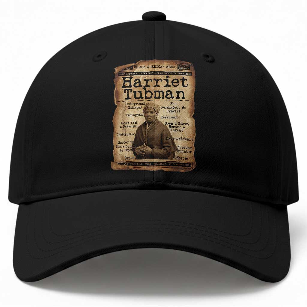 The Underground Railroad Hero Baseball Cap Harriet Tubman Slavery Freedom Fighter Gift TS12 Print Your Wear