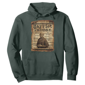 The Underground Railroad Hero Hoodie Harriet Tubman Slavery Freedom Fighter Gift TS12 Dark Forest Green Print Your Wear