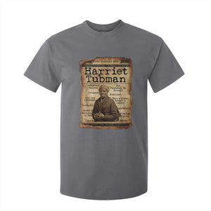 The Underground Railroad Hero T Shirt For Kid Harriet Tubman Slavery Freedom Fighter Gift TS12 Charcoal Print Your Wear