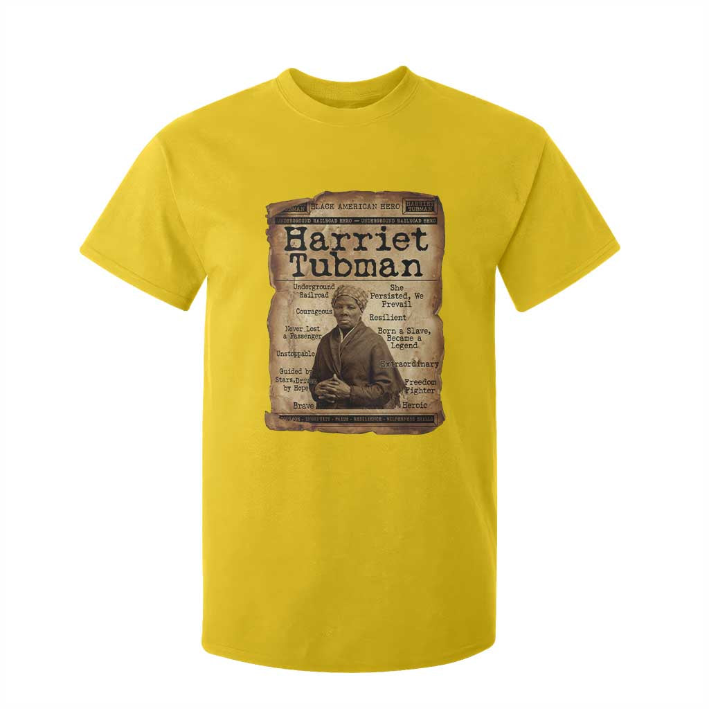 The Underground Railroad Hero T Shirt For Kid Harriet Tubman Slavery Freedom Fighter Gift TS12 Daisy Print Your Wear