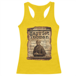 The Underground Railroad Hero Racerback Tank Top Harriet Tubman Slavery Freedom Fighter Gift TS12 Daisy Print Your Wear