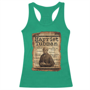 The Underground Railroad Hero Racerback Tank Top Harriet Tubman Slavery Freedom Fighter Gift TS12 Irish Green Print Your Wear