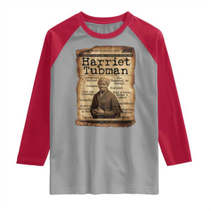 The Underground Railroad Hero Raglan Shirt Harriet Tubman Slavery Freedom Fighter Gift TS12 Sport Gray Red Print Your Wear