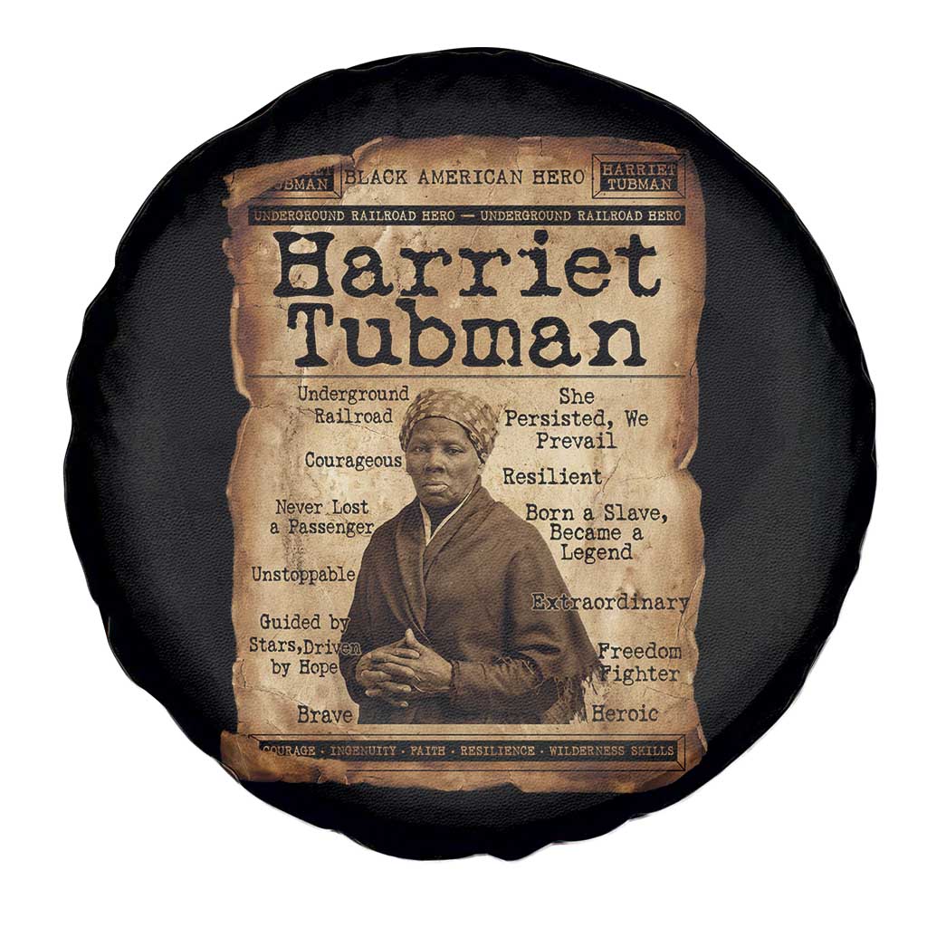 The Underground Railroad Hero Spare Tire Cover Harriet Tubman Slavery Freedom Fighter Gift TS12 Print Your Wear