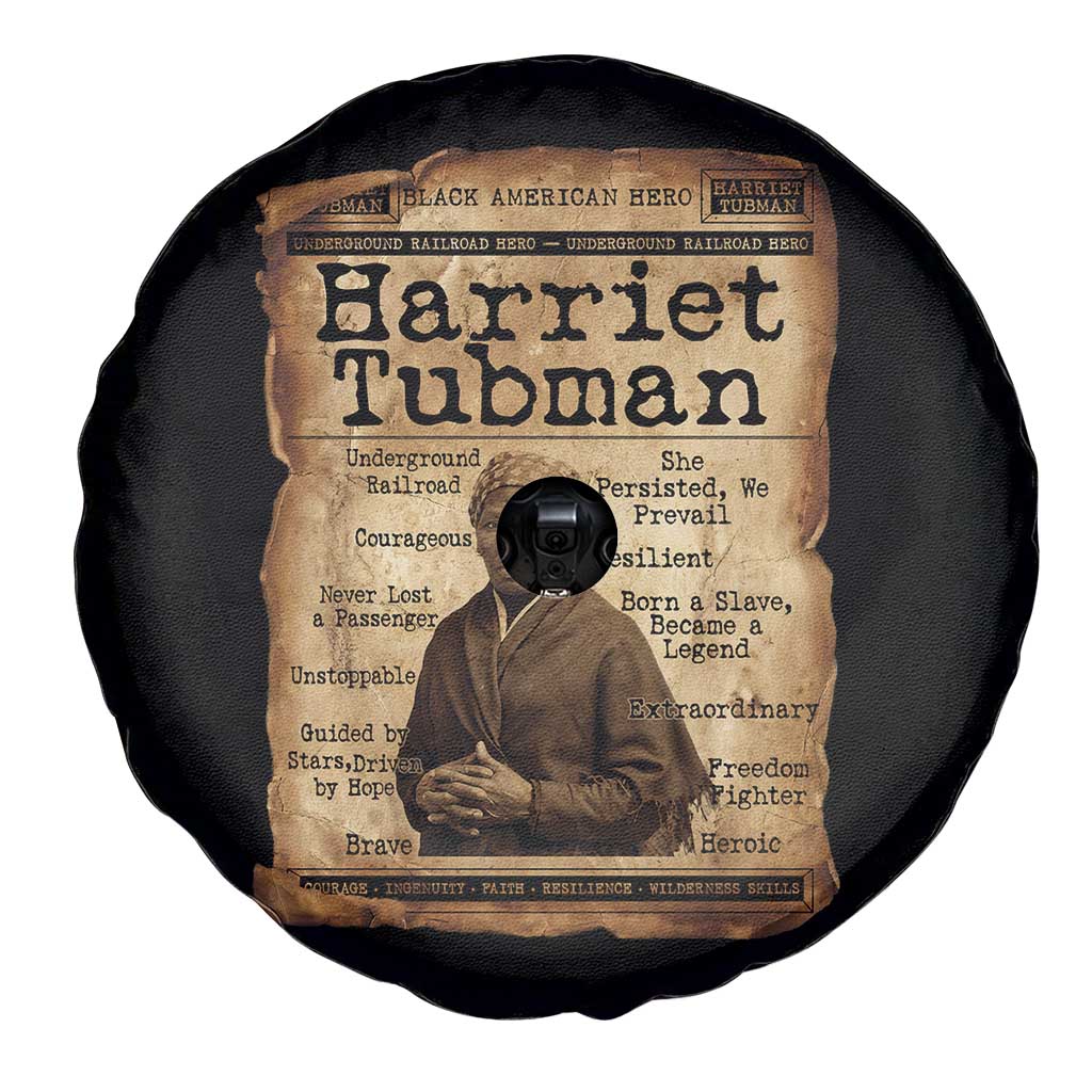 The Underground Railroad Hero Spare Tire Cover Harriet Tubman Slavery Freedom Fighter Gift TS12 Print Your Wear