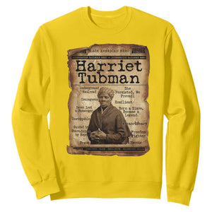 The Underground Railroad Hero Sweatshirt Harriet Tubman Slavery Freedom Fighter Gift TS12 Daisy Print Your Wear
