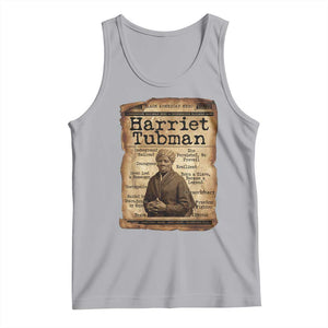 The Underground Railroad Hero Tank Top Harriet Tubman Slavery Freedom Fighter Gift TS12 Athletic Heather Print Your Wear