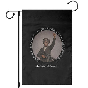 Harriet Tubman Leadership Garden Flag Feminist History Gift TS12 Black Print Your Wear