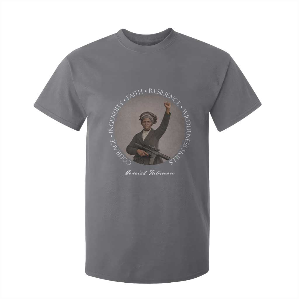 Harriet Tubman Leadership T Shirt For Kid Feminist History Gift TS12 Charcoal Print Your Wear