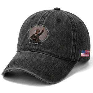 Harriet Tubman Leadership Washed Cotton Baseball Cap Feminist History Gift TS12 Print Your Wear