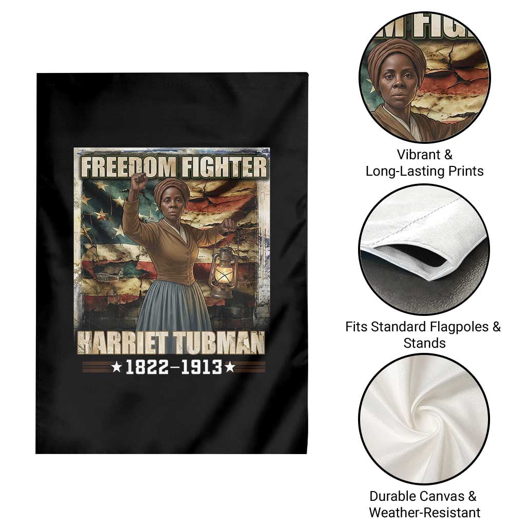 Harriet Tubman Garden Flag Black History African American Leader Gift TS12 Print Your Wear