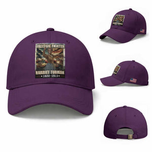 Harriet Tubman Baseball Cap Black History African American Leader Gift TS12 Baseball Cap Universal Fit Purple Print Your Wear