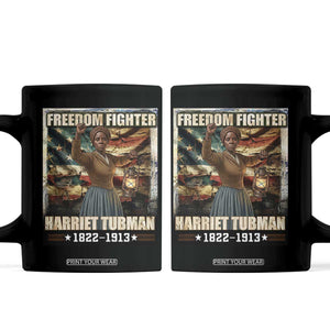 Harriet Tubman Coffee Mug Black History African American Leader Gift TS12 Black Print Your Wear