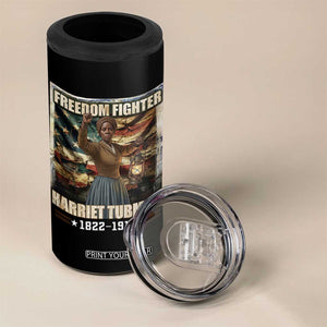 Harriet Tubman 4 in 1 Can Cooler Tumbler Black History African American Leader Gift TS12 Print Your Wear