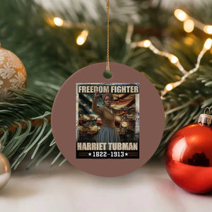 Harriet Tubman Ceramic Ornament Black History African American Leader Gift TS12 1pc Mocha Print Your Wear