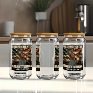 Harriet Tubman Glass Can Black History African American Leader Gift TS12 Print Your Wear
