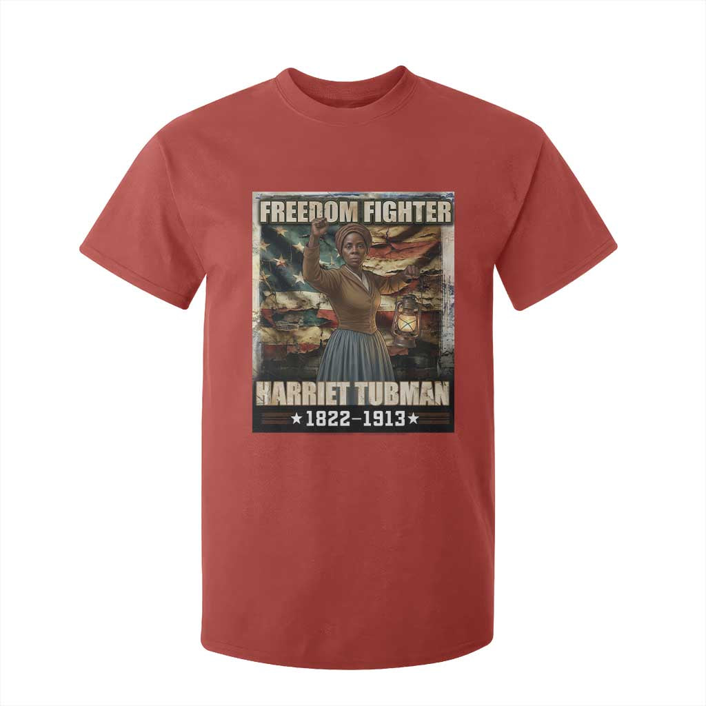 Harriet Tubman T Shirt For Kid Black History African American Leader Gift TS12 Red Print Your Wear