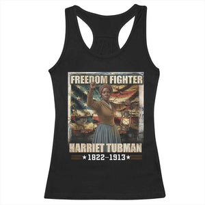 Harriet Tubman Racerback Tank Top Black History African American Leader Gift TS12 Black Print Your Wear