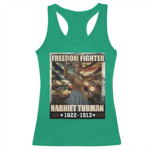 Harriet Tubman Racerback Tank Top Black History African American Leader Gift TS12 Irish Green Print Your Wear
