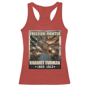 Harriet Tubman Racerback Tank Top Black History African American Leader Gift TS12 Red Print Your Wear