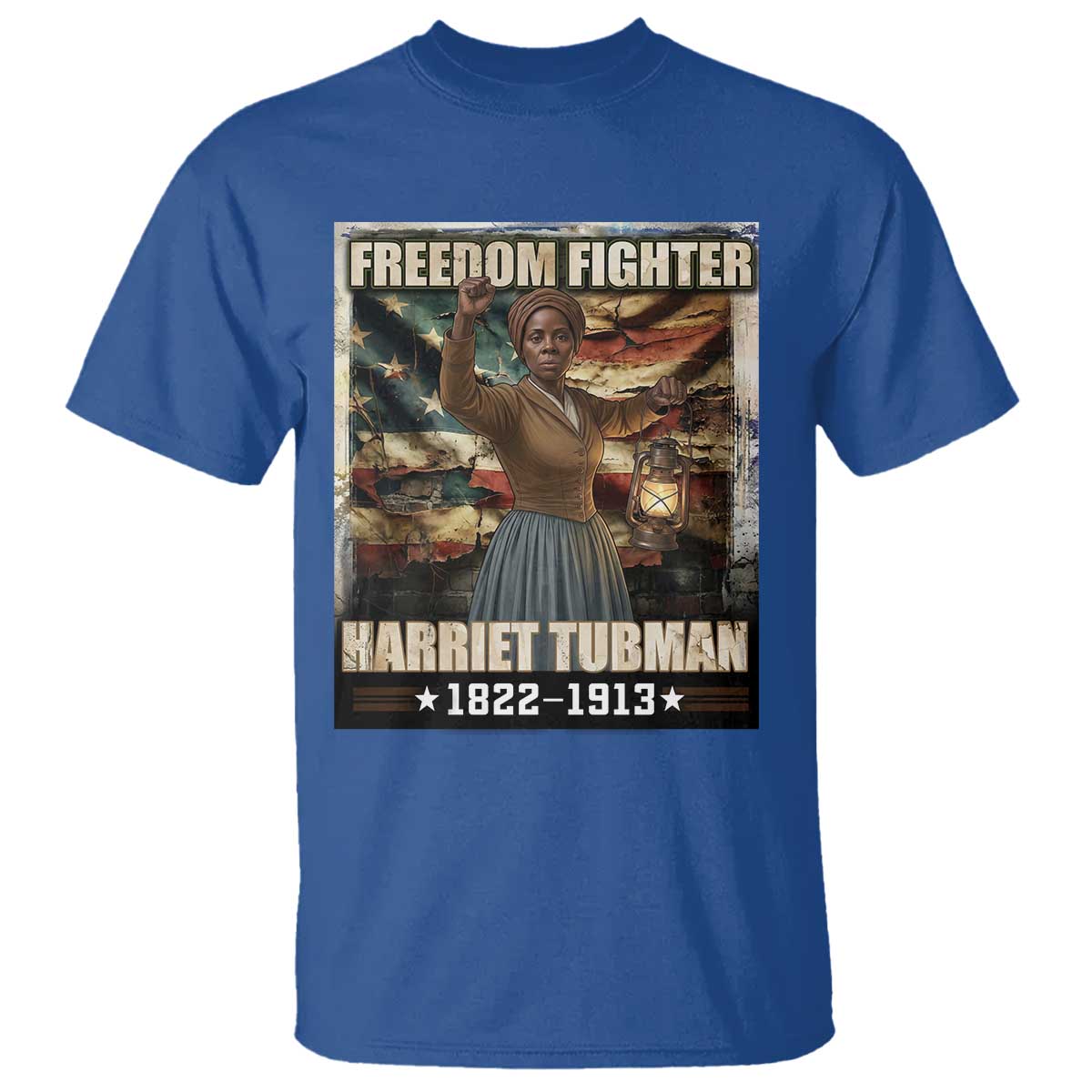 Harriet Tubman T Shirt Black History African American Leader Gift TS12 Royal Blue Print Your Wear