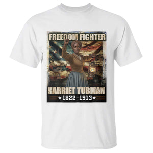 Harriet Tubman T Shirt Black History African American Leader Gift TS12 White Print Your Wear