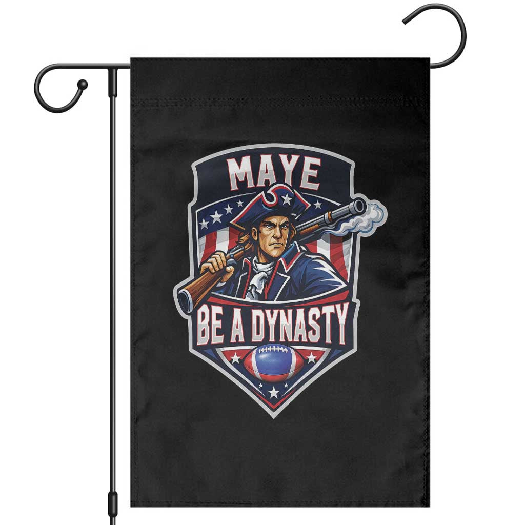 Maye Be A Dynasty Garden Flag Quarterback Football Fan TS12 Black Print Your Wear