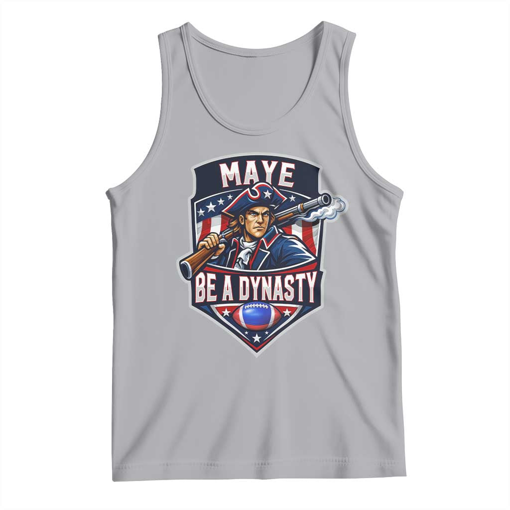 Maye Be A Dynasty Tank Top Quarterback Football Fan TS12 Athletic Heather Print Your Wear