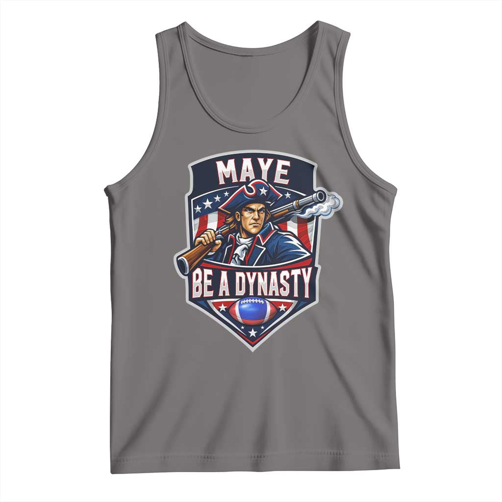 Maye Be A Dynasty Tank Top Quarterback Football Fan TS12 Deep Heather Print Your Wear