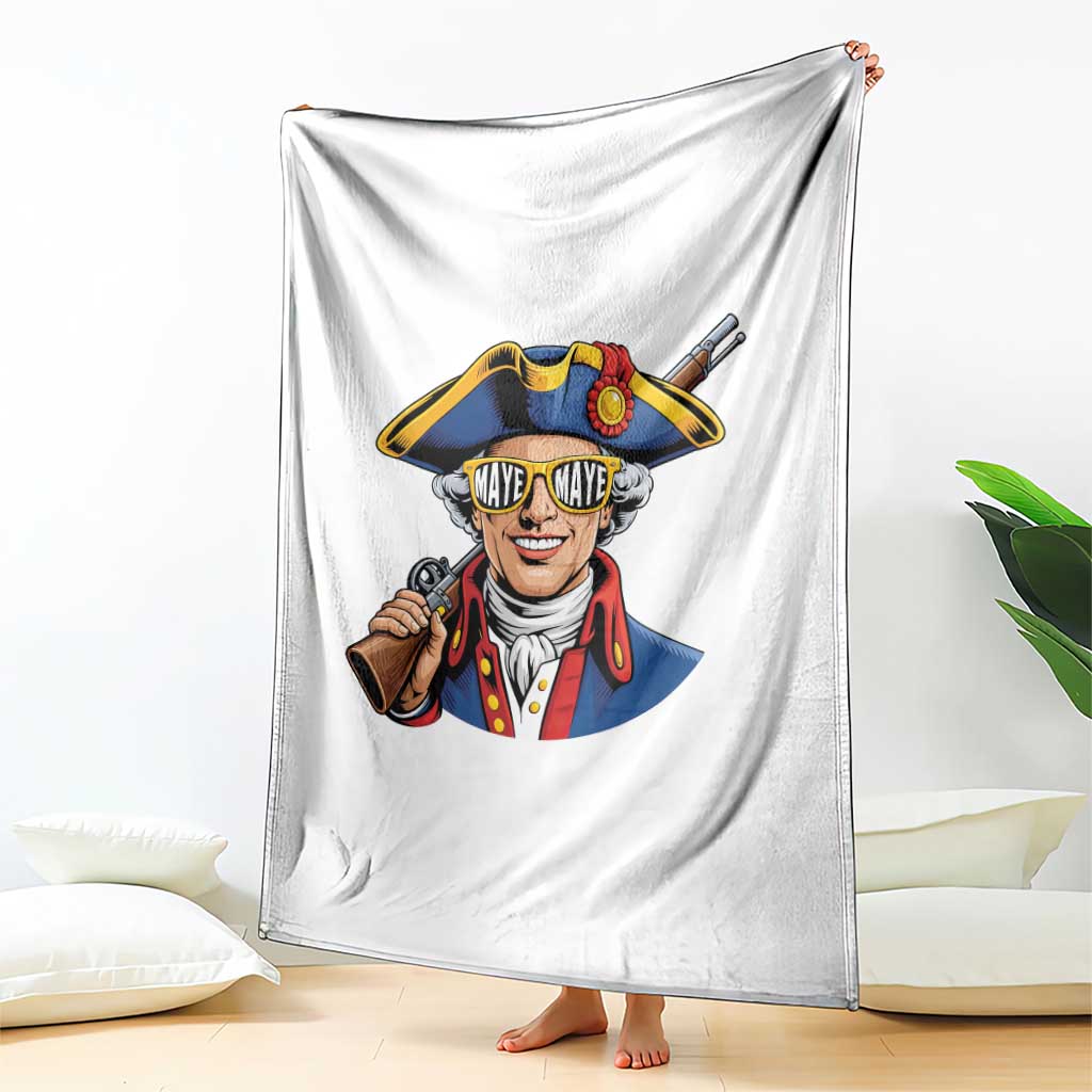 Proud Maye Lover Throw Blanket Football Fan Supporter TS12 Print Your Wear