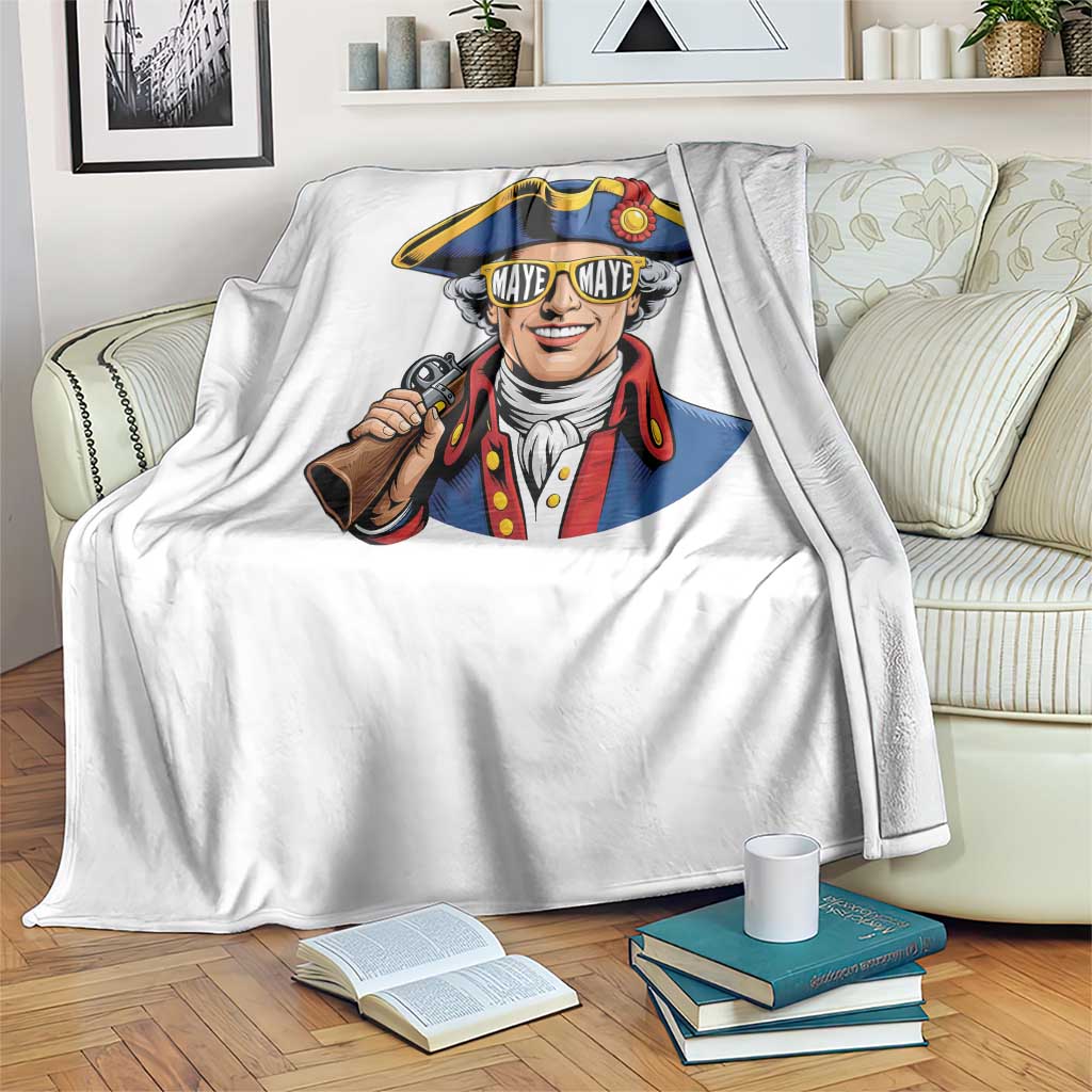 Proud Maye Lover Throw Blanket Football Fan Supporter TS12 Print Your Wear
