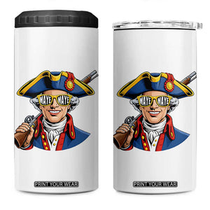 Proud Maye Lover 4 in 1 Can Cooler Tumbler Football Fan Supporter TS12 One Size: 16 oz White Print Your Wear