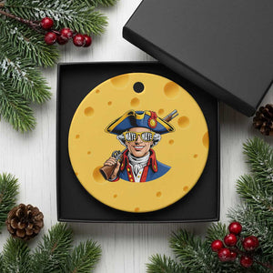 Proud Maye Lover Ceramic Ornament Football Fan Supporter TS12 1pc Yellow Cheese Print Your Wear