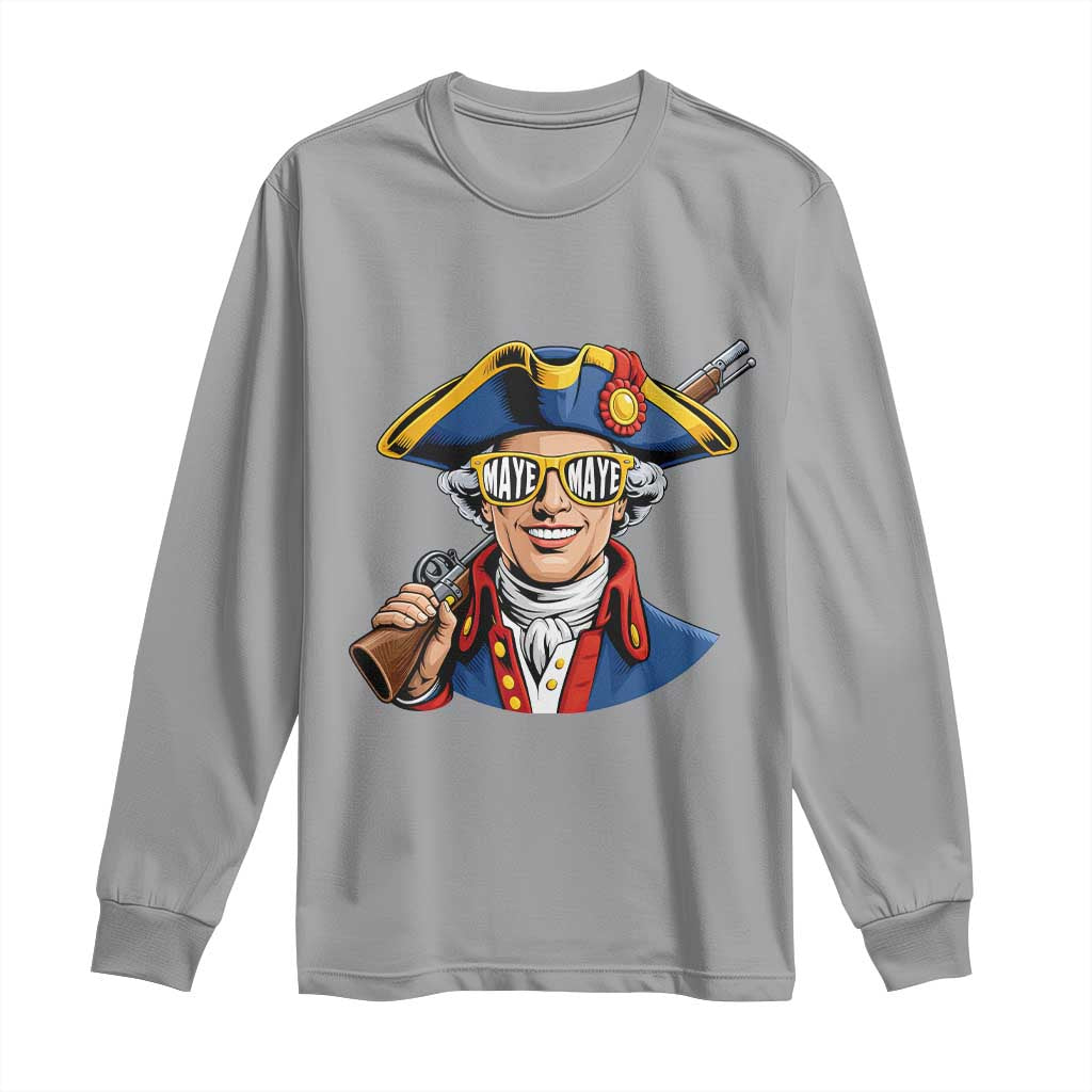 Proud Maye Lover Long Sleeve Shirt Football Fan Supporter TS12 Sport Gray Print Your Wear