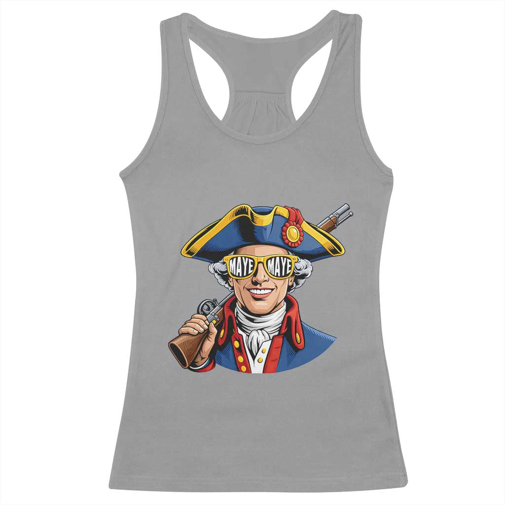 Proud Maye Lover Racerback Tank Top Football Fan Supporter TS12 Sport Gray Print Your Wear
