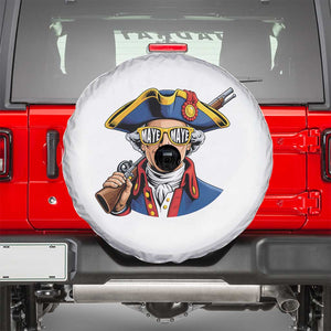 Proud Maye Lover Spare Tire Cover Football Fan Supporter TS12 White Print Your Wear