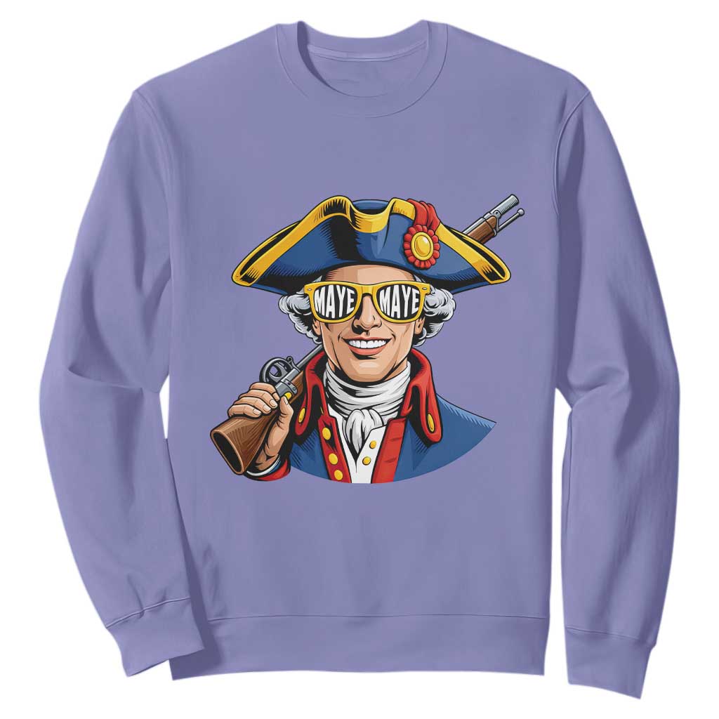 Proud Maye Lover Sweatshirt Football Fan Supporter TS12 Violet Print Your Wear