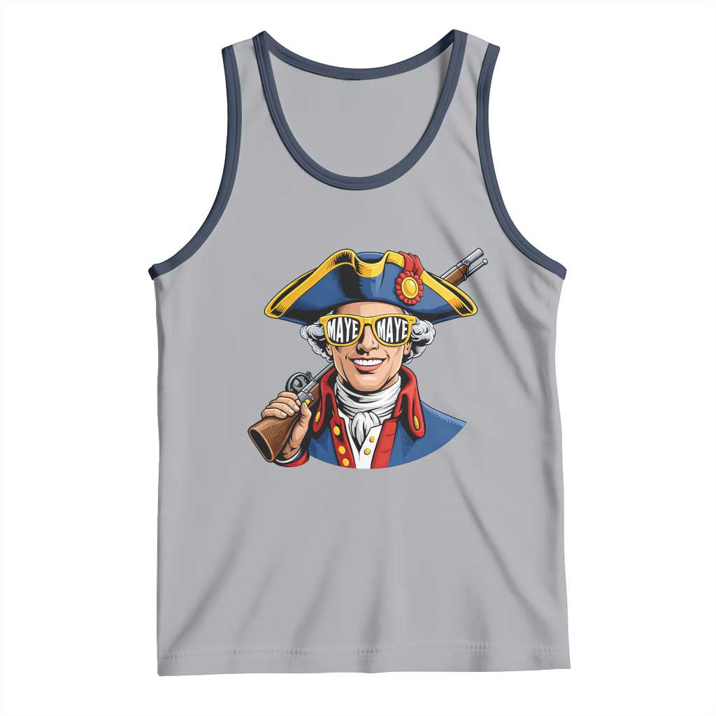 Proud Maye Lover Tank Top Football Fan Supporter TS12 Athletic Heather Navy Print Your Wear