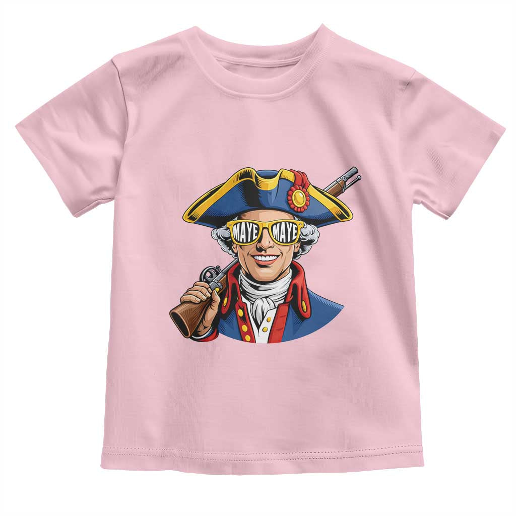 Proud Maye Lover Toddler T Shirt Football Fan Supporter TS12 Light Pink Print Your Wear