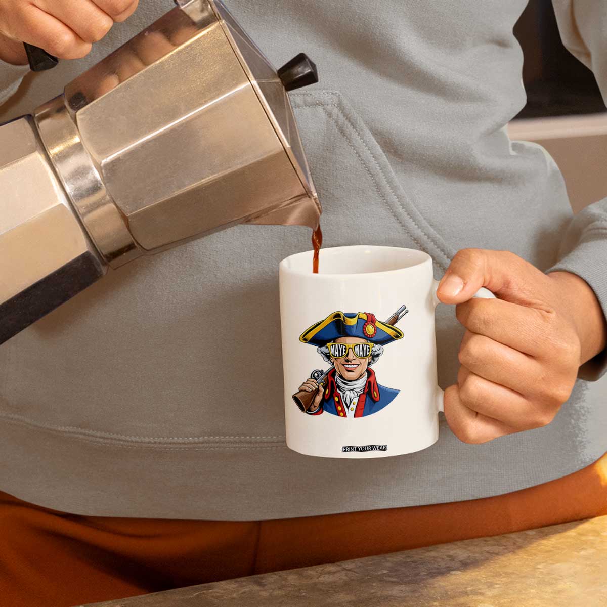 Proud Maye Lover Coffee Mug Football Fan Supporter TS12 Print Your Wear