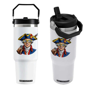 Proud Maye Lover Flip Straw Tumbler Football Fan Supporter TS12 One Size: 30 oz White Print Your Wear