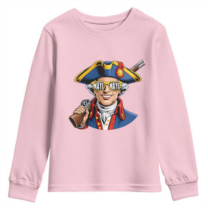 Proud Maye Lover Youth Sweatshirt Football Fan Supporter TS12 Light Pink Print Your Wear